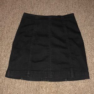 Free people bodycon mini skirt